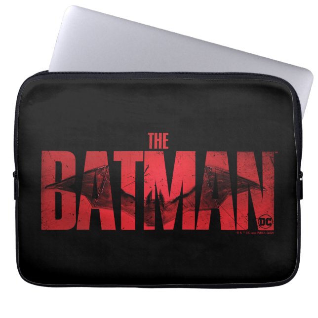 The Batman Theatrical Logo Laptop Sleeve (Front)