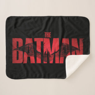 The Batman Theatrical Logo Sherpa Blanket
