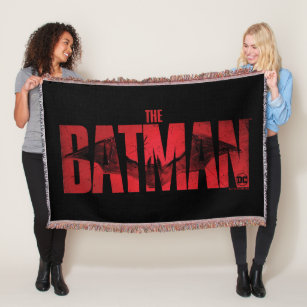 The Batman Theatrical Logo Throw Blanket