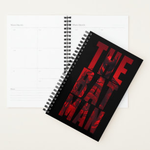 The Batman Typography Cutout Planner