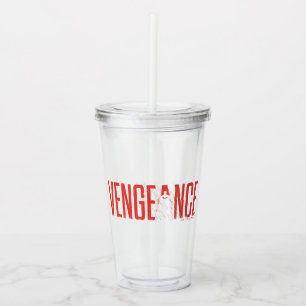 The Batman Vengeance Silhouette Acrylic Tumbler