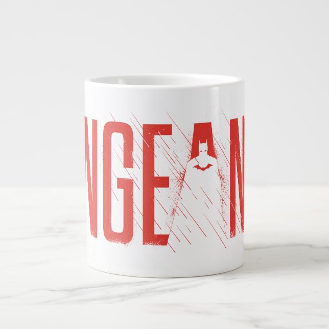 The Batman Vengeance Silhouette Large Coffee Mug (Front)