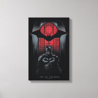 The Batman Window Pane Outline