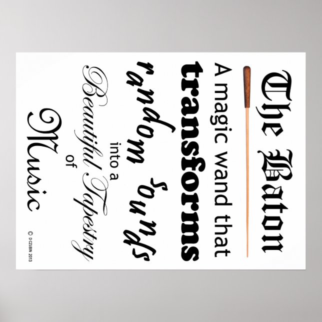 The Baton Poster (Front)