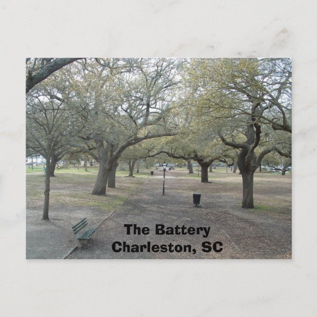 The Battery Postcard (Front)