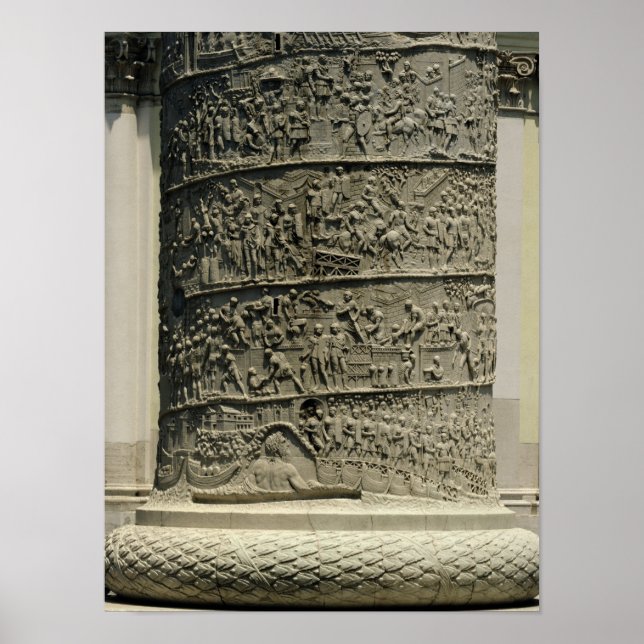 The Battle against Dacians, detail Trajan's Poster (Front)