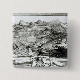 The Battle Array of Carberry Hill 15 Cm Square Badge