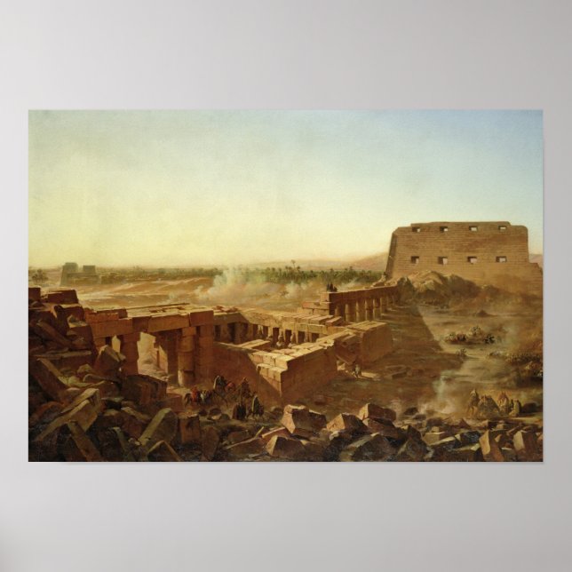 The Battle at the Temple of Karnak Poster (Front)