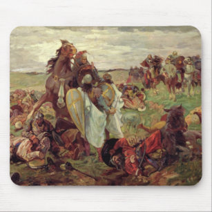 The Battle between Russians and Tatars, 1916 Mouse Mat
