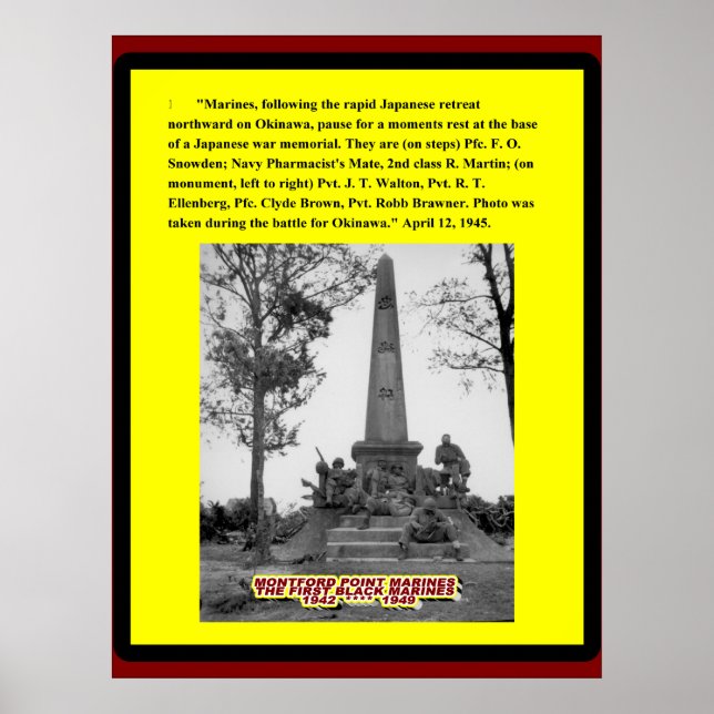 THE BATTLE FOR OKINAWA 1945 POSTER (Front)