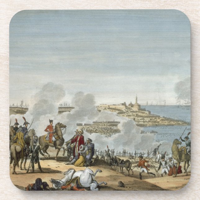 The Battle of Aboukir, 7 Thermidor, Year 7 (25 Jul Coaster (Front)