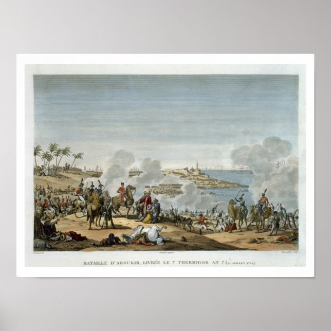 The Battle of Aboukir, 7 Thermidor, Year 7 (25 Jul Poster (Front)