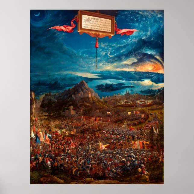 The Battle of Alexander at Issus (1529) Poster (Front)