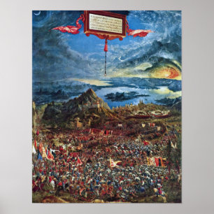 The Battle Of Alexander At Issus Poster