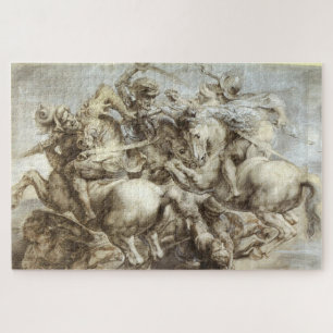 The Battle of Anghiari–Copy of Leonardo da V. Lost Jigsaw Puzzle