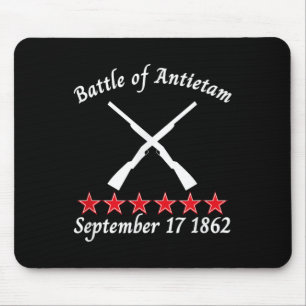 The Battle Of Antietam Maryland Reenactor Civil Ba Mouse Mat
