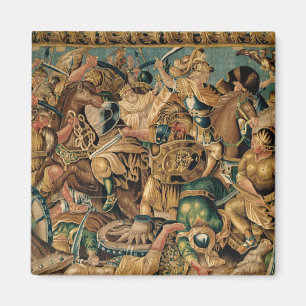 The Battle of Arbelles in 333 BC, Aubusson Magnet