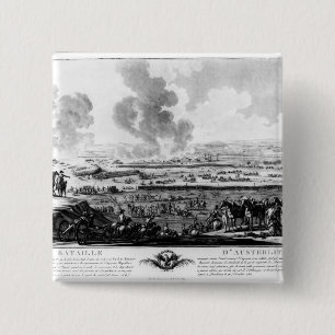 The Battle of Austerlitz, 2 December 1805 15 Cm Square Badge
