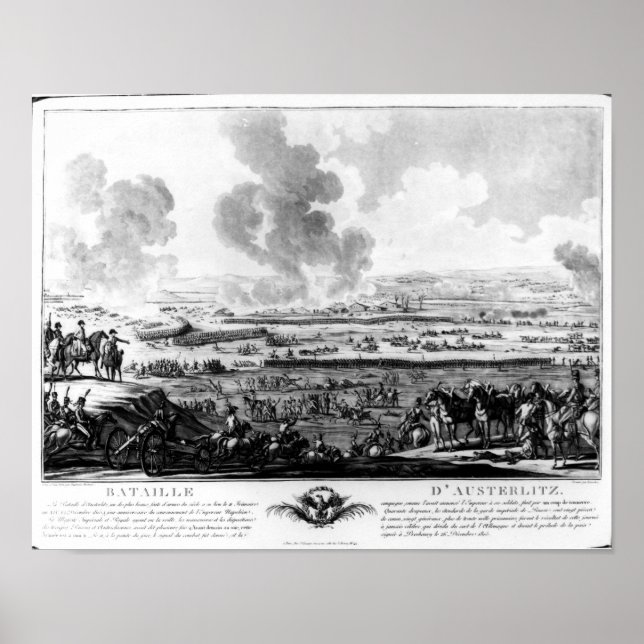 The Battle of Austerlitz, 2 December 1805 Poster (Front)