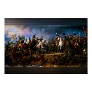The Battle of Austerlitz by François Gérard Poster