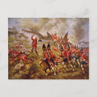 The Battle of Bunker Hill by E. Percy Moran Postcard