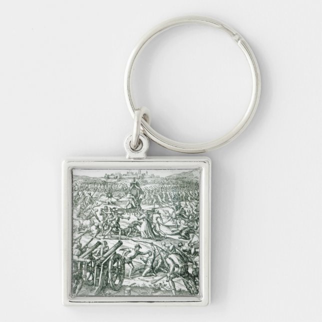 The Battle of Cajamarca, 1532 Key Ring (Front)