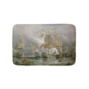 The Battle of Cape St. Vincent, 14th February 1797 Bath Mat