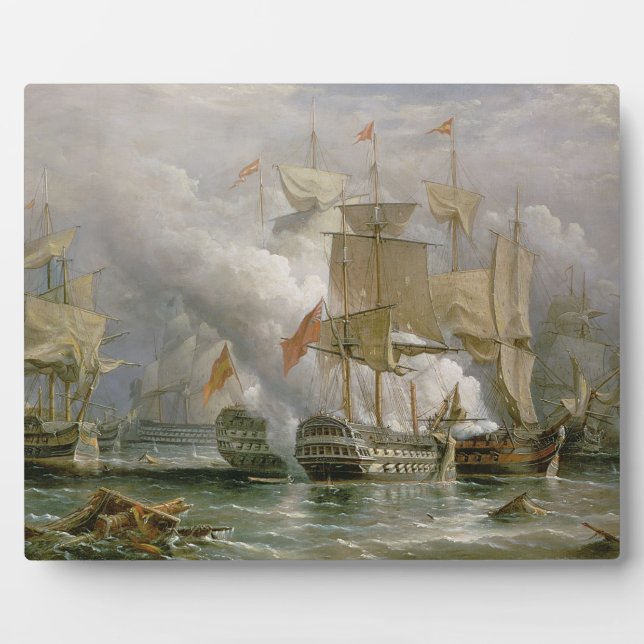 The Battle of Cape St. Vincent, 14th February 1797 Plaque (Front)