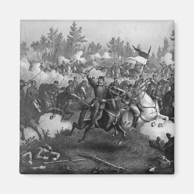 The Battle of Cedar Creek Magnet (Front)