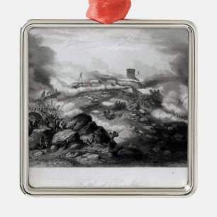 The Battle of Chapultepec Metal Tree Decoration
