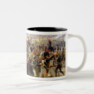 The Battle of Essling, May 1809 Two-Tone Coffee Mug
