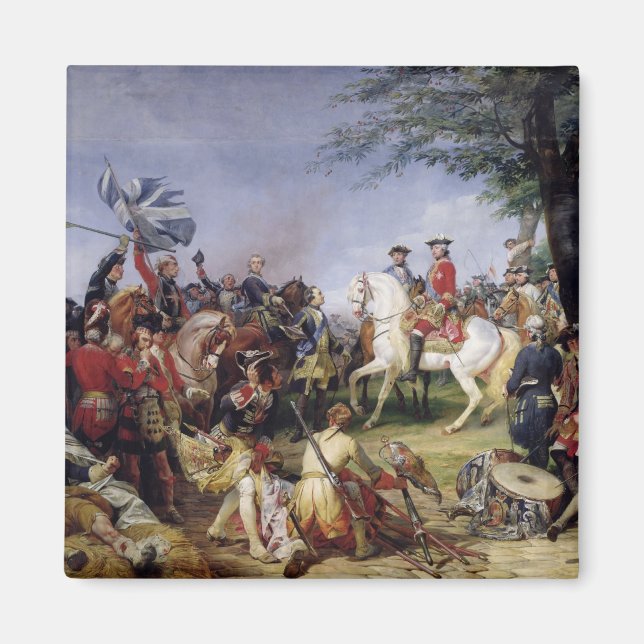The Battle of Fontenoy, 11th May 1745, 1828 Magnet (Front)