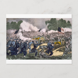 The battle of Gettysburg, Pa. July 3d. 1863 Postcard