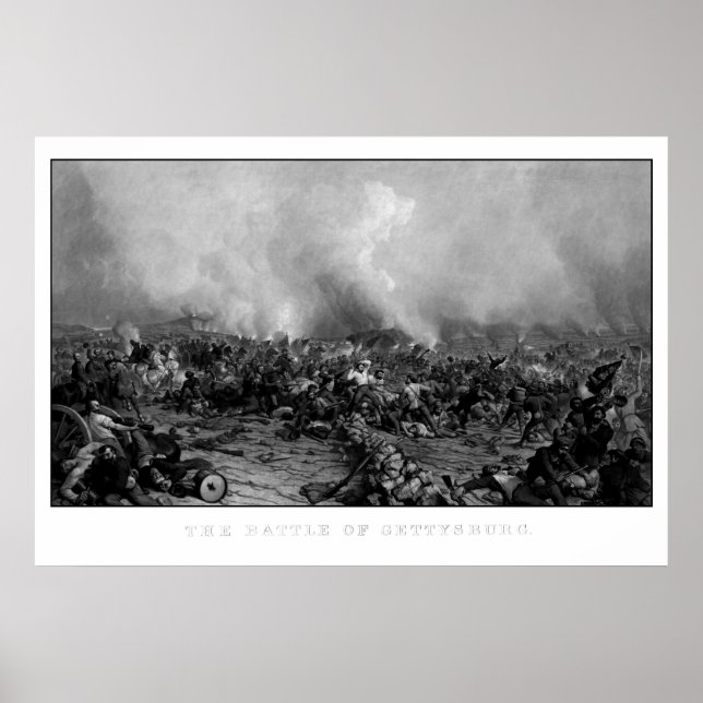 The Battle of Gettysburg Poster (Front)