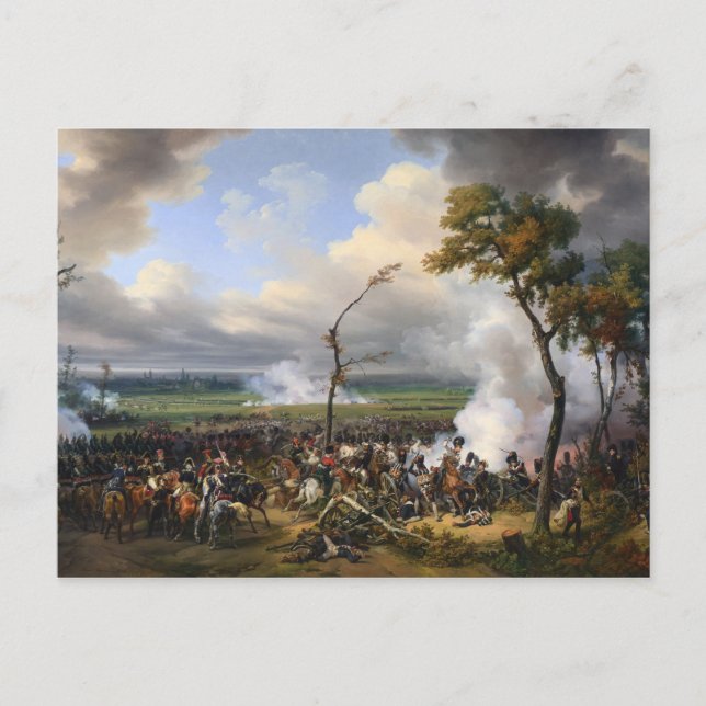 The Battle of Hanau by Horace Vernet (1824) Postcard (Front)