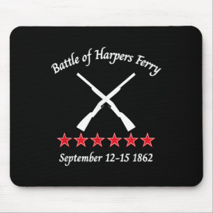 The Battle Of Harpers Ferry Civil Battles War Reen Mouse Mat