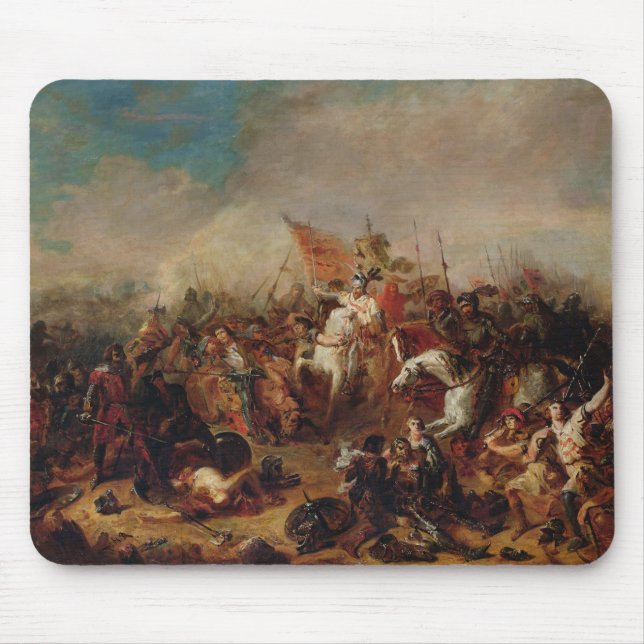The Battle of Hastings in 1066 Mouse Mat (Front)