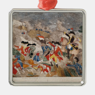 The Battle of Jemmapes,printed by Basset Metal Tree Decoration