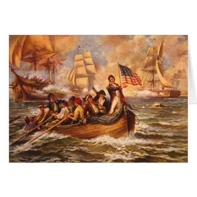The Battle of Lake Erie by Percy Moran (Front Horizontal)