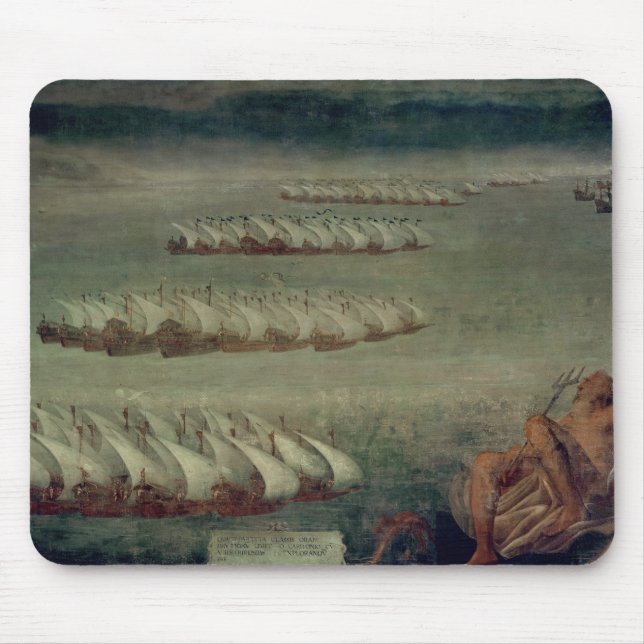 The Battle of Lepanto, 7th October 1571 Mouse Mat (Front)