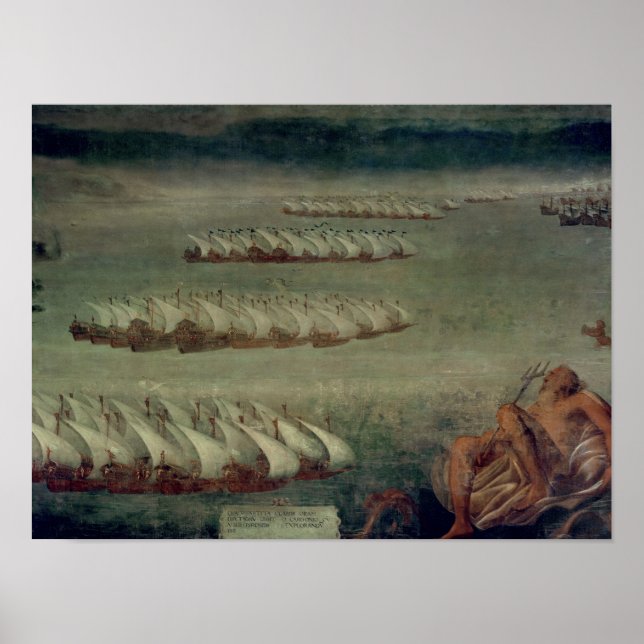 The Battle of Lepanto, 7th October 1571 Poster (Front)