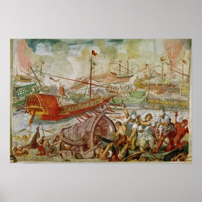 The Battle of Lepanto, October 1571, 1600 Poster (Front)
