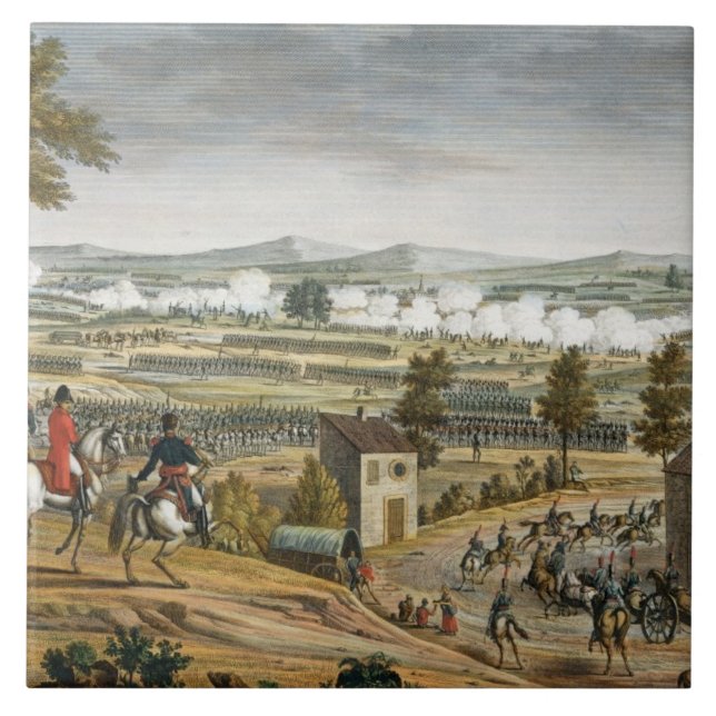 The Battle of Lutzen, 2 May 1813, engraved by Edme Tile (Front)