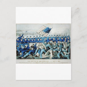 The battle of Malvern Hill, Va. July 1st 1862 Postcard