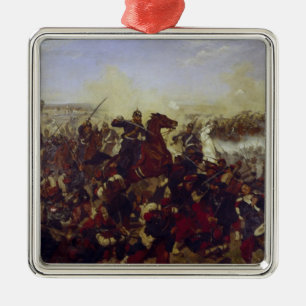 The Battle of Mars de la Tour Metal Tree Decoration