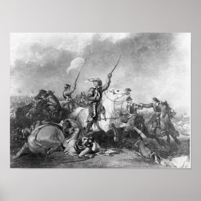 The Battle of Marston Moor, 2nd July 1644 Poster (Front)