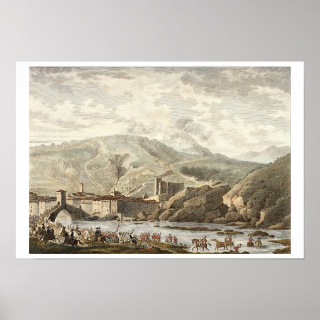 The Battle of Millesimo, 25 Germinal, Year 4 (Apri Poster (Front)