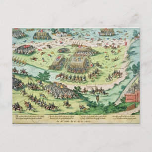 The Battle of Moncontour, 3rd October 1569 Postcard