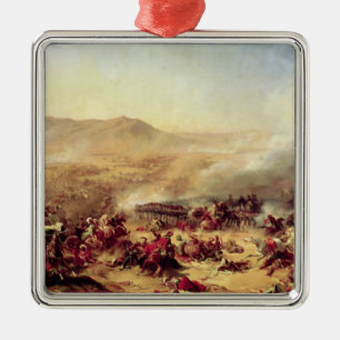 The Battle of Mont Thabor, 16th April 1799 Metal Tree Decoration