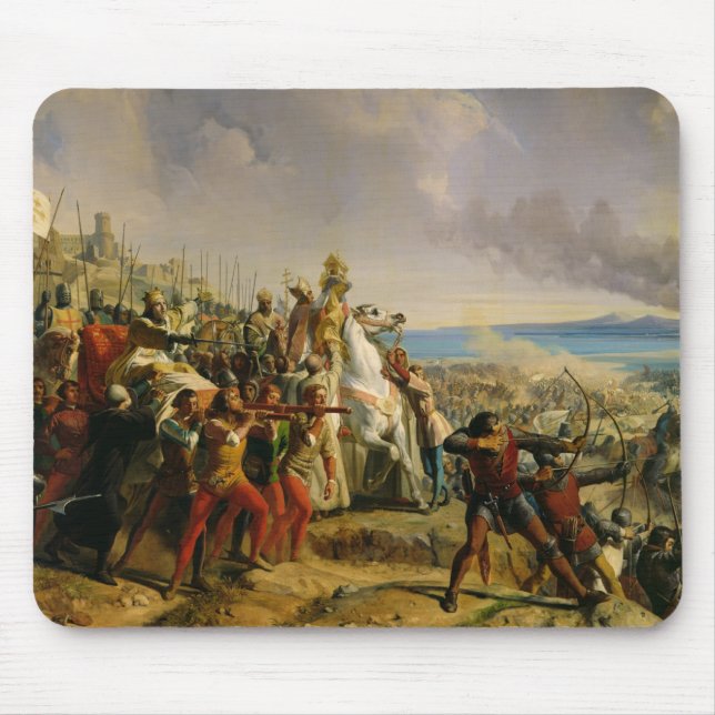 The Battle of Montgisard Mouse Mat (Front)